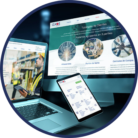 ERP Axos Visual con Ecommerce, crm, sga, tpv... ERP Axos Visual con Ecommerce, crm, sga, tpv...